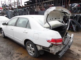 2003 HONDA ACCORD LX WHITE 4DR 2.4L VTEC AT A18800
